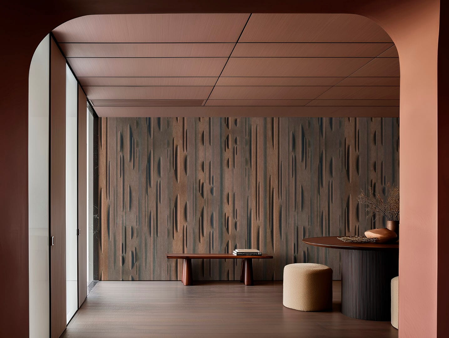 Fototapeta abstrakcyjna Wall&Deco WDCO2601 Cortex Contemporary 2026