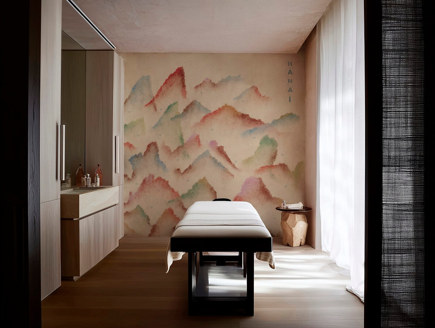 Fototapeta akwarelowy pejzaż górski Wall&Deco WDHA2601 Hanai Contemporary 2026