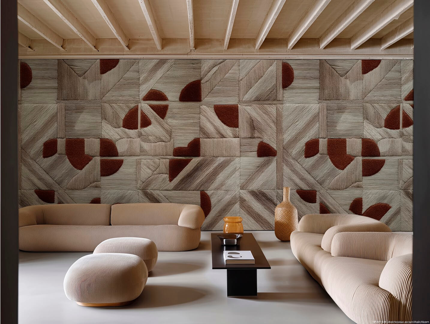 Fototapeta geometryczna mozaika Wall&Deco WDTB2601 Tender Balance Contemporary 2026