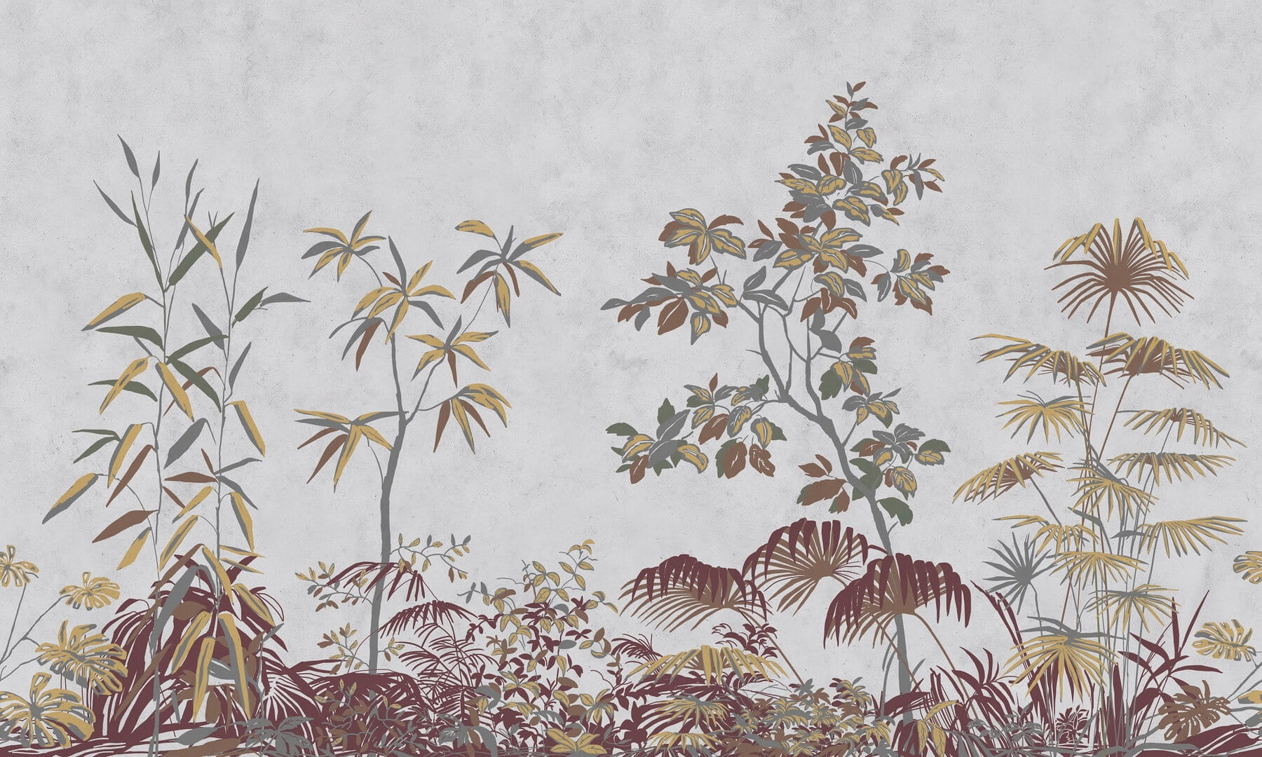 Fototapeta egzotyczne rośliny Wall&Deco WDUR2601 Understory Reverie Contemporary 2026