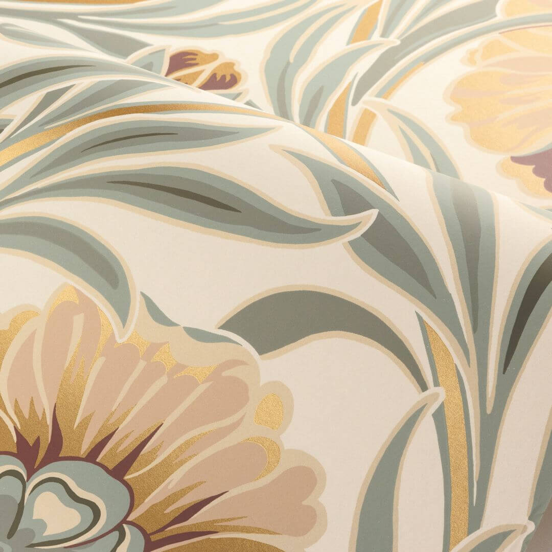 Tapeta roślinny ornament Casamance 70370202 Isadora