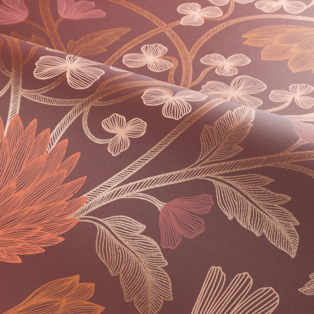 Tapeta kwiatowe pnącza Casamance 70450814 Hippolyte Isadora