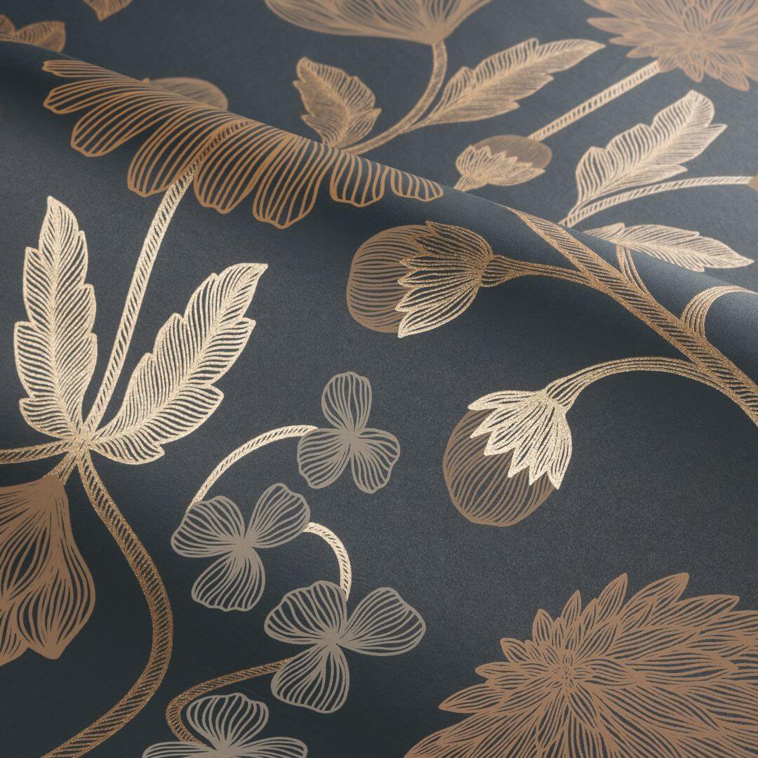 Tapeta kwiatowe pnącza Casamance 70450916 Hippolyte Isadora