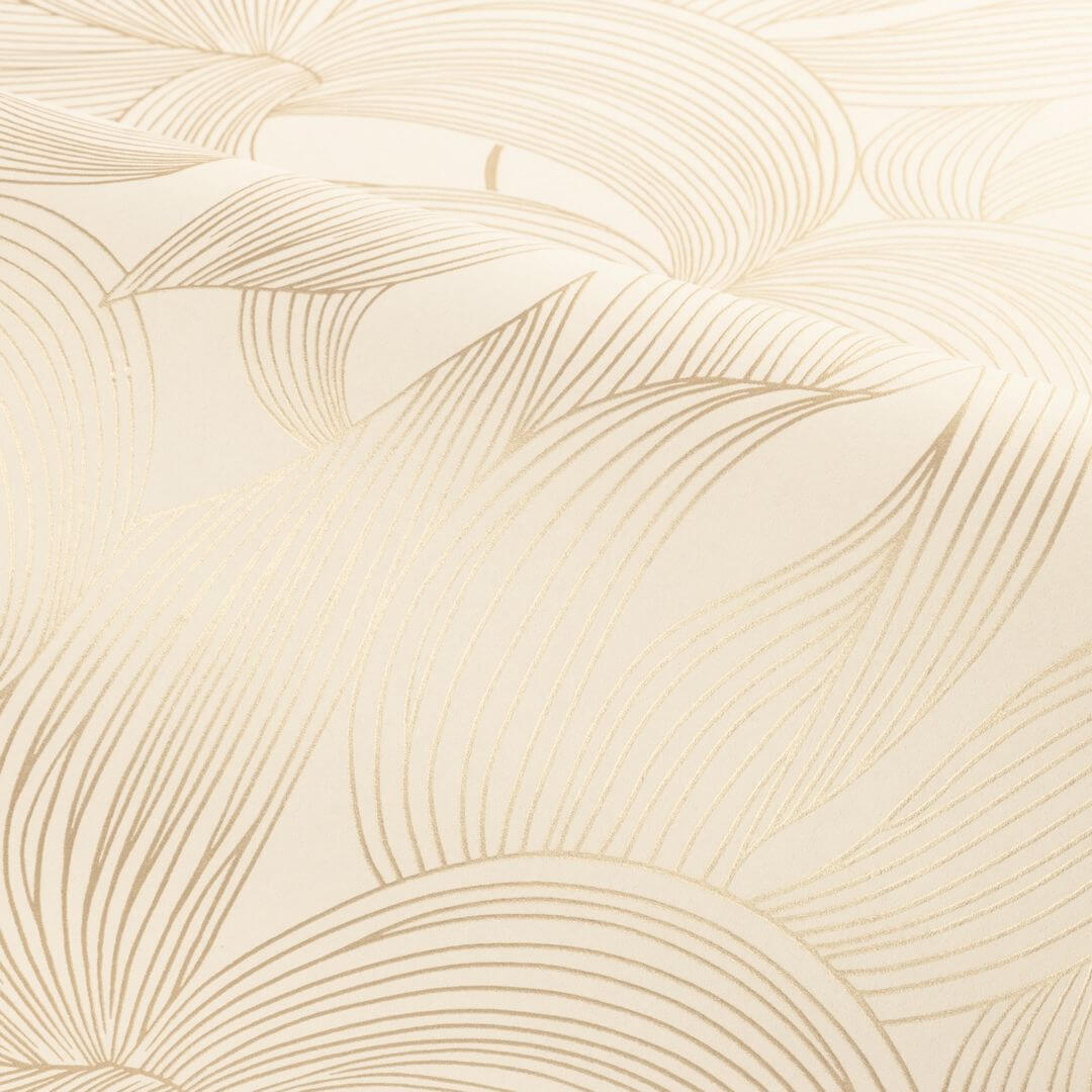 Tapeta metaliczne falujące linie Casamance 70681426 Leontine Isadora - 106 cm szer.