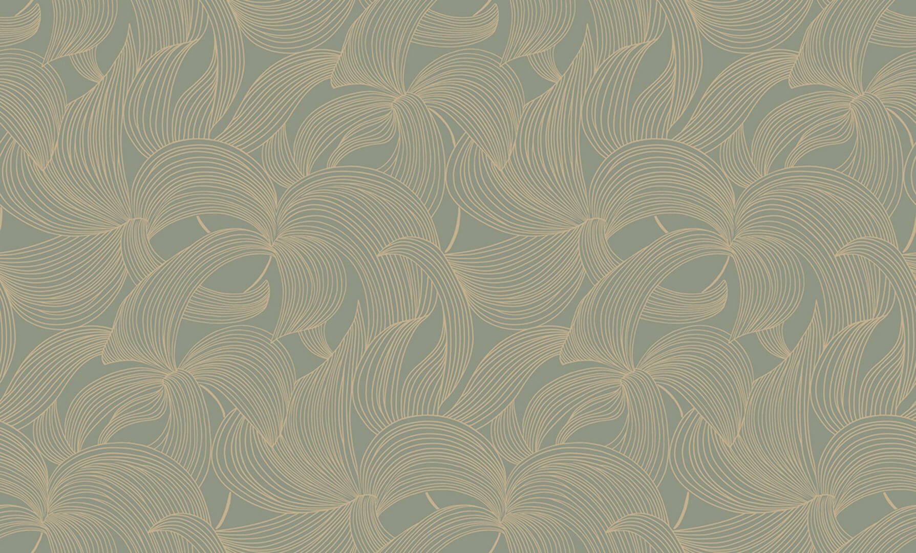 Tapeta metaliczne falujące linie Casamance 70681630 Leontine Isadora - 106 cm szer.
