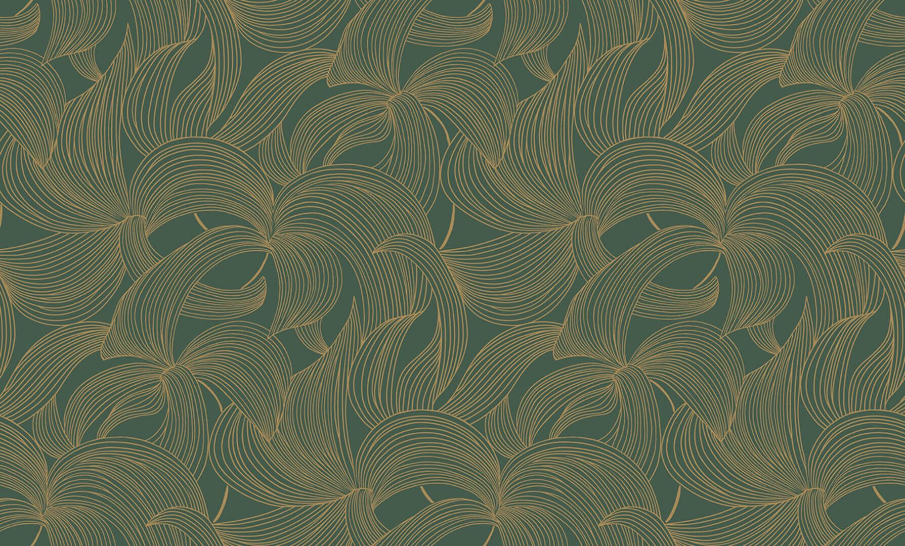 Tapeta metaliczne falujące linie Casamance 70681732 Leontine Isadora - 106 cm szer.