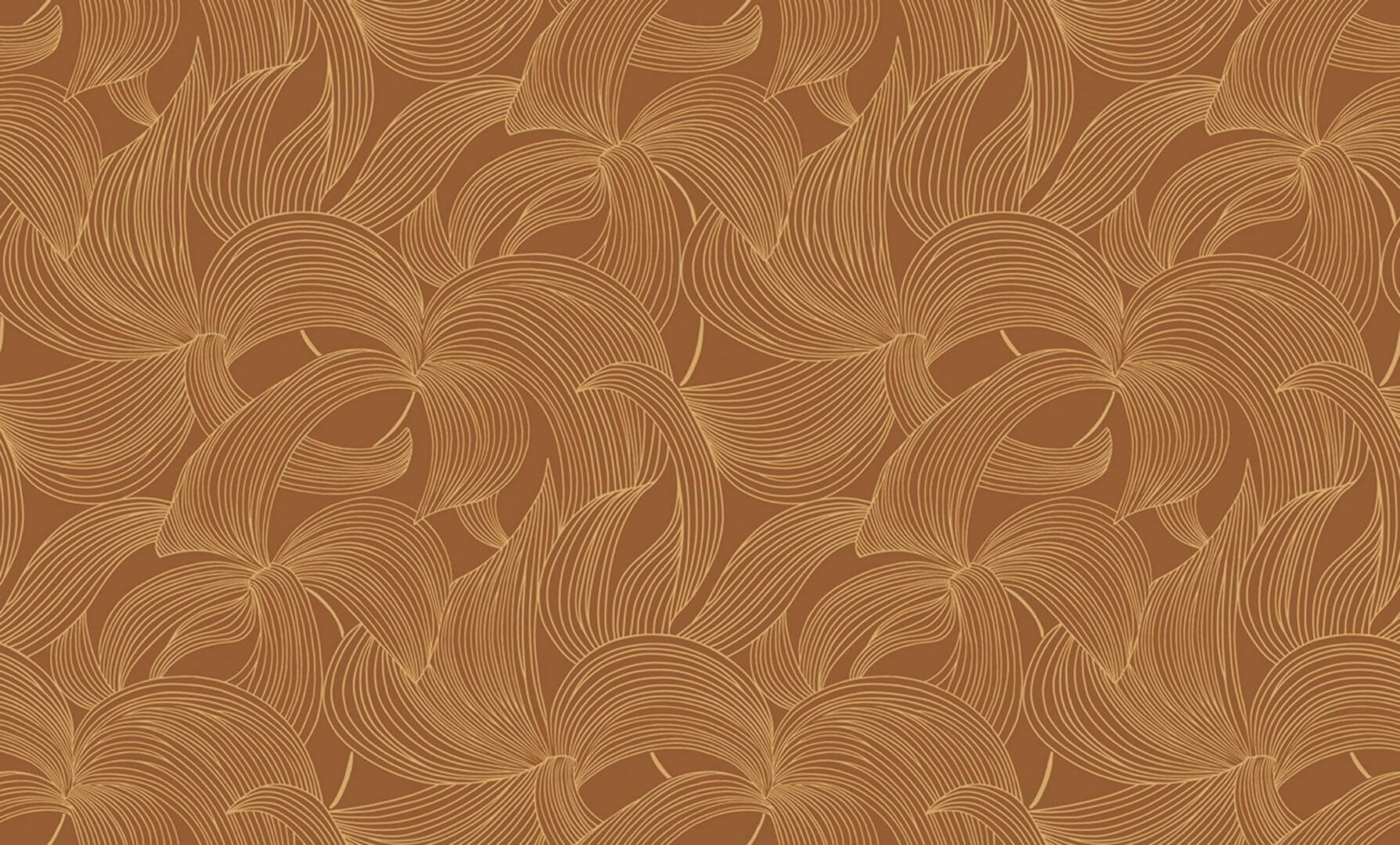 Tapeta metaliczne falujące linie Casamance 70681834 Leontine Isadora - 106 cm szer.