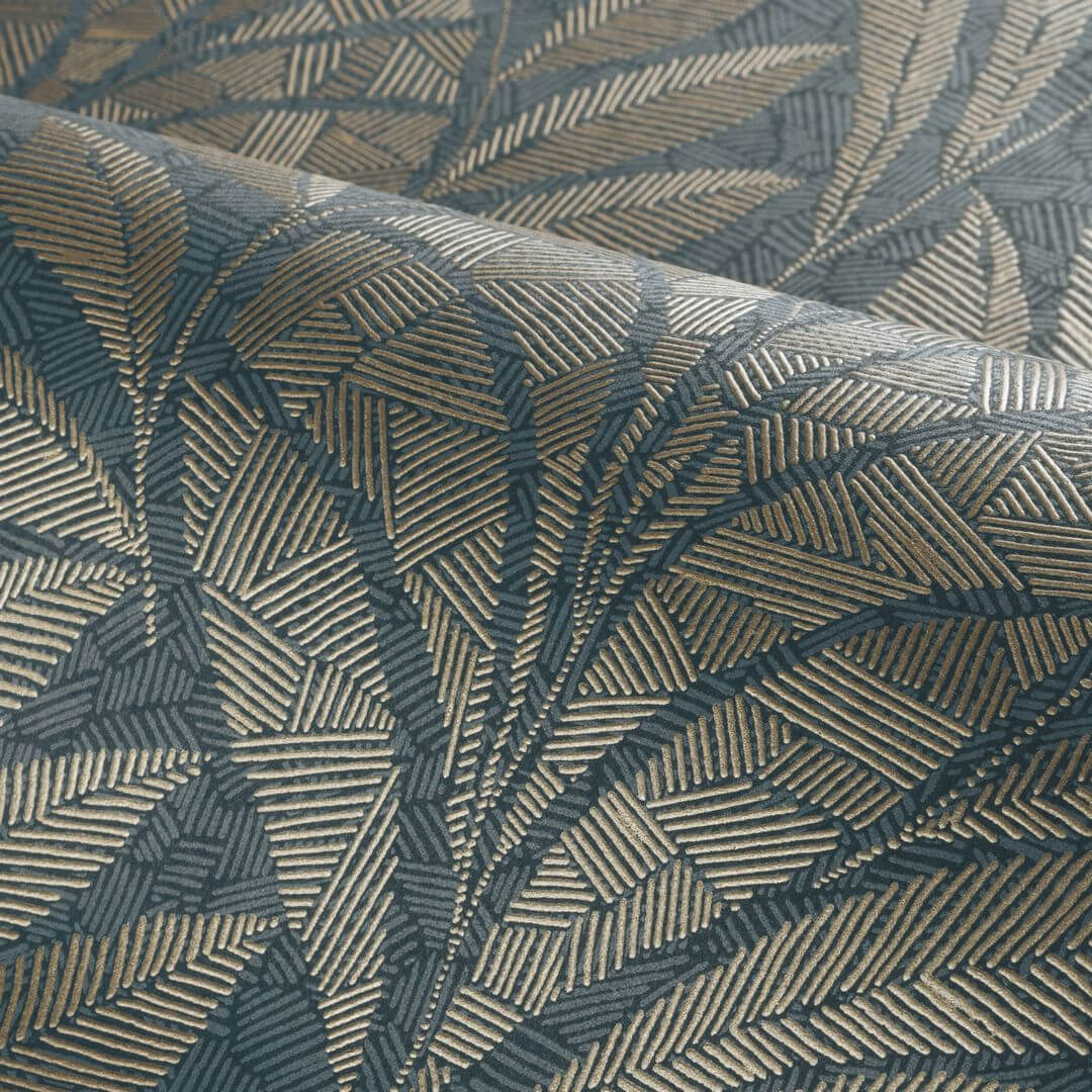 Tapeta stylizowane liście Casamance 74770406 Gustav Isadora