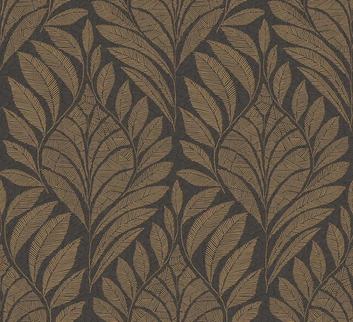 Tapeta stylizowane liście Casamance 74772854 Gustav Isadora