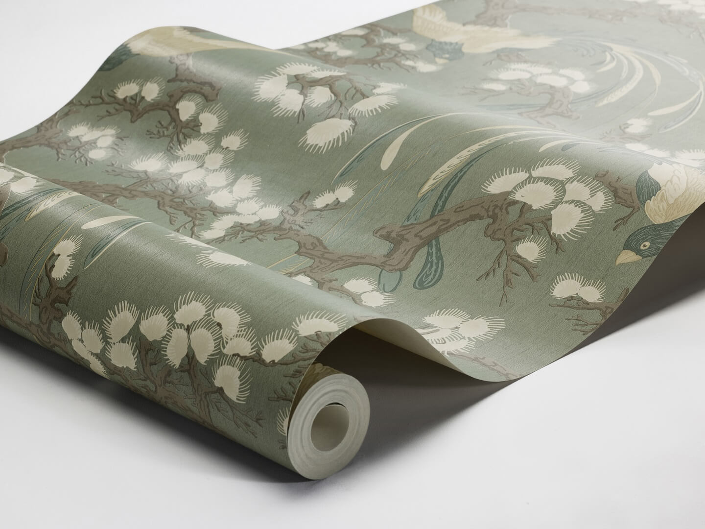 Tapeta botaniczna z feniksem Boras Tapeter 8161 Fenix Charm