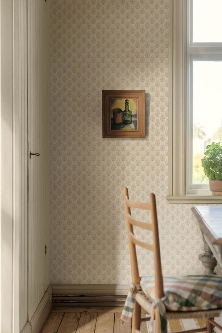 Tapeta z drobnymi kwiatami Boras Tapeter 8164 Sibylla Charm