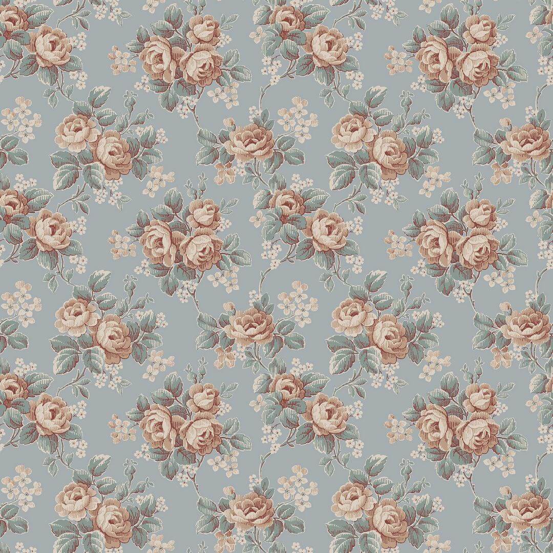 Tapeta bukiety kwiatów vintage Boras Tapeter 8189 Helena Charm