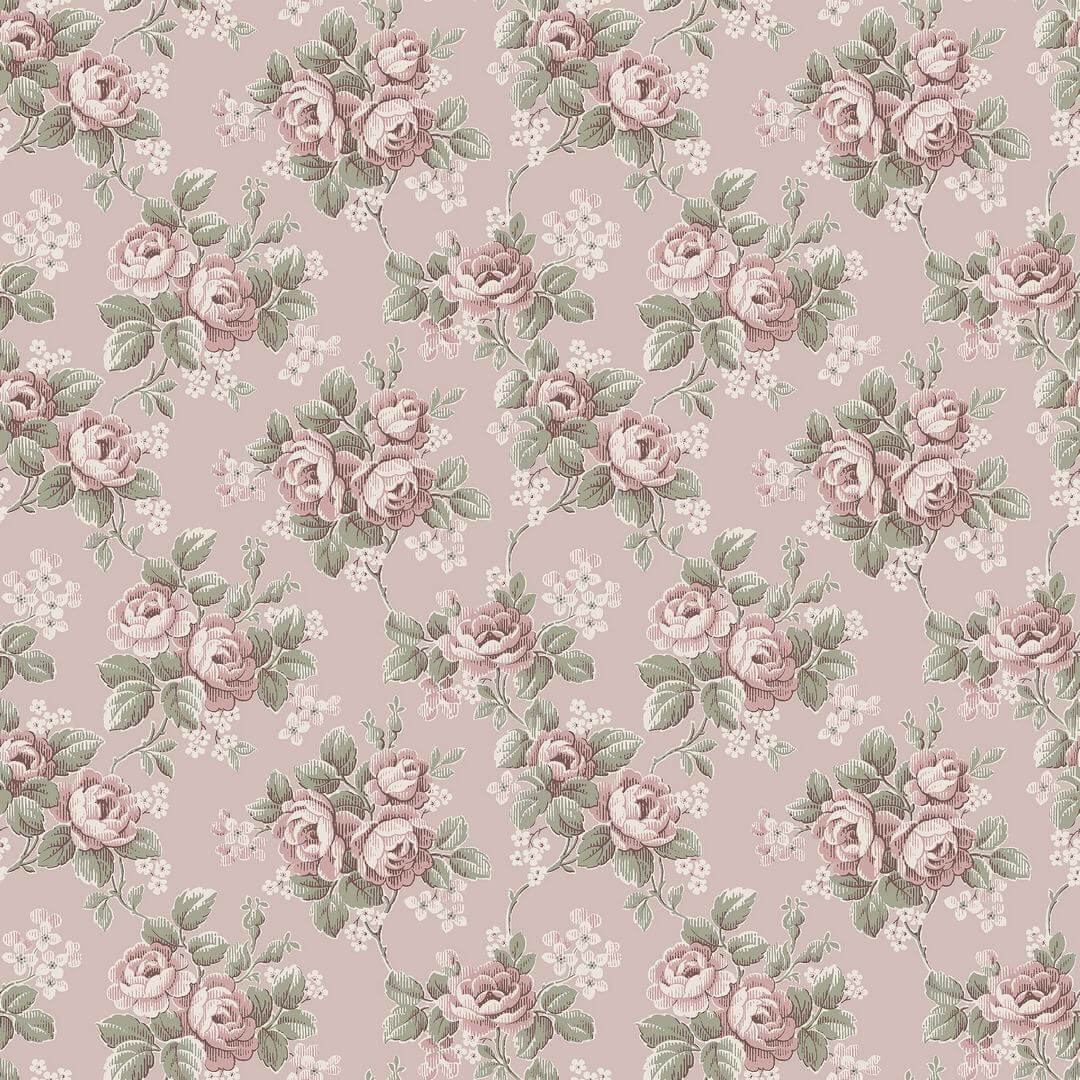Tapeta bukiety kwiatów vintage Boras Tapeter 8190 Helena Charm