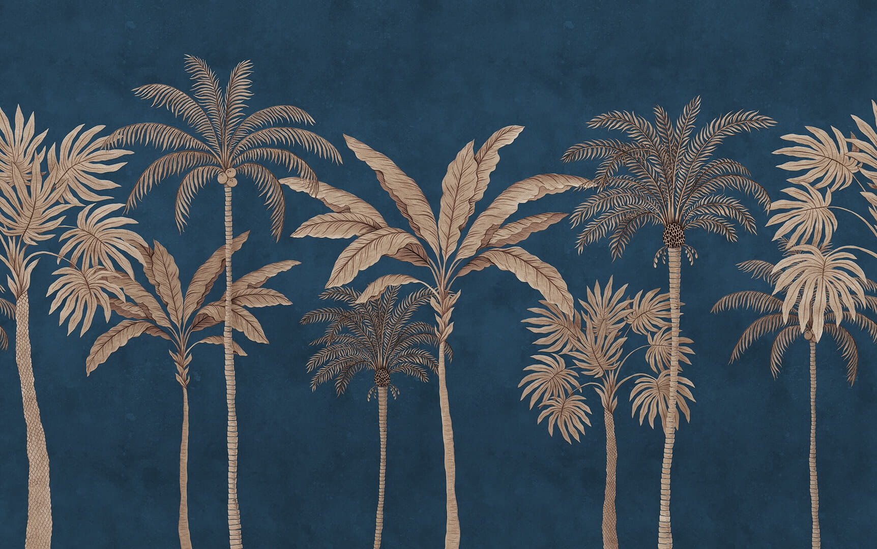 Fototapeta palmy Rebel Walls R20878 Golden Palms Eden Escape