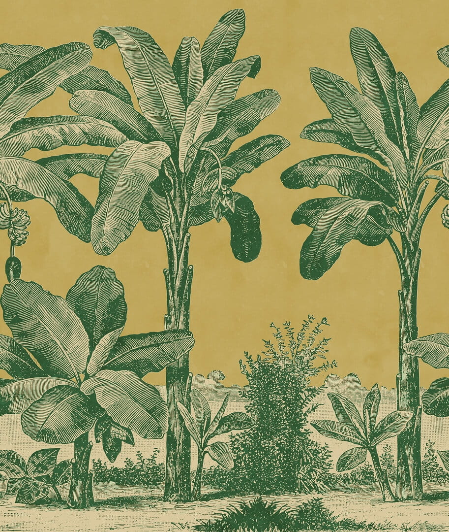 Fototapeta bananowce Rebel Walls R20886 Timeless Tropics Eden Escape