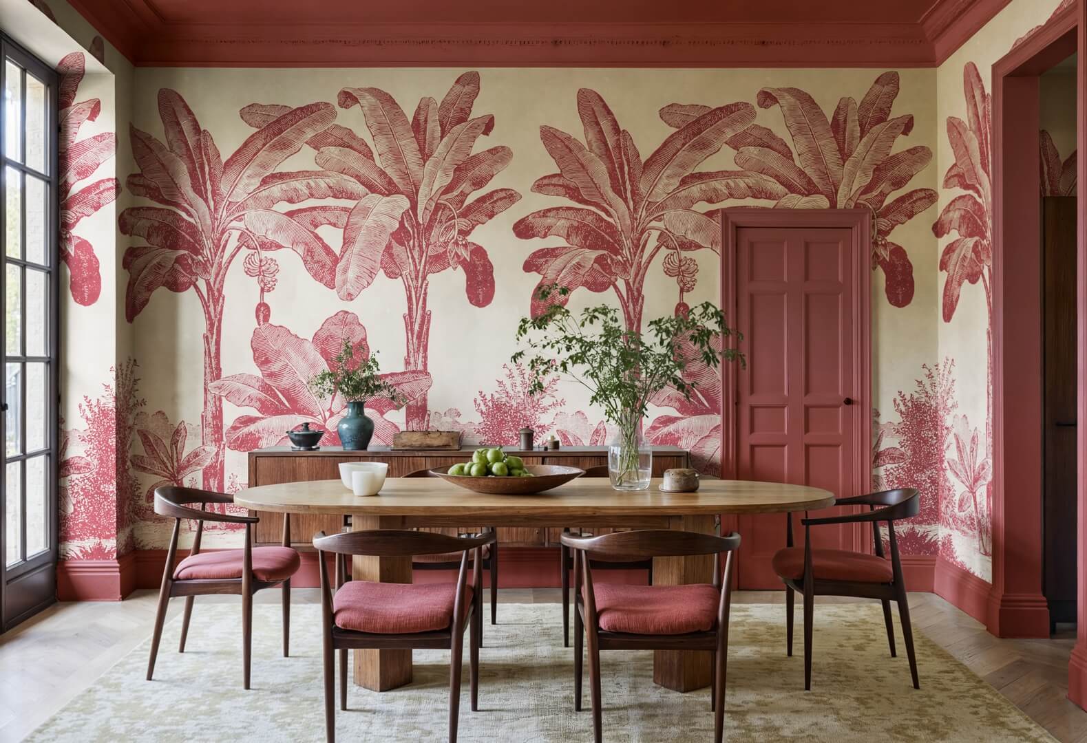 Fototapeta bananowce Rebel Walls R20888 Timeless Tropics Eden Escape