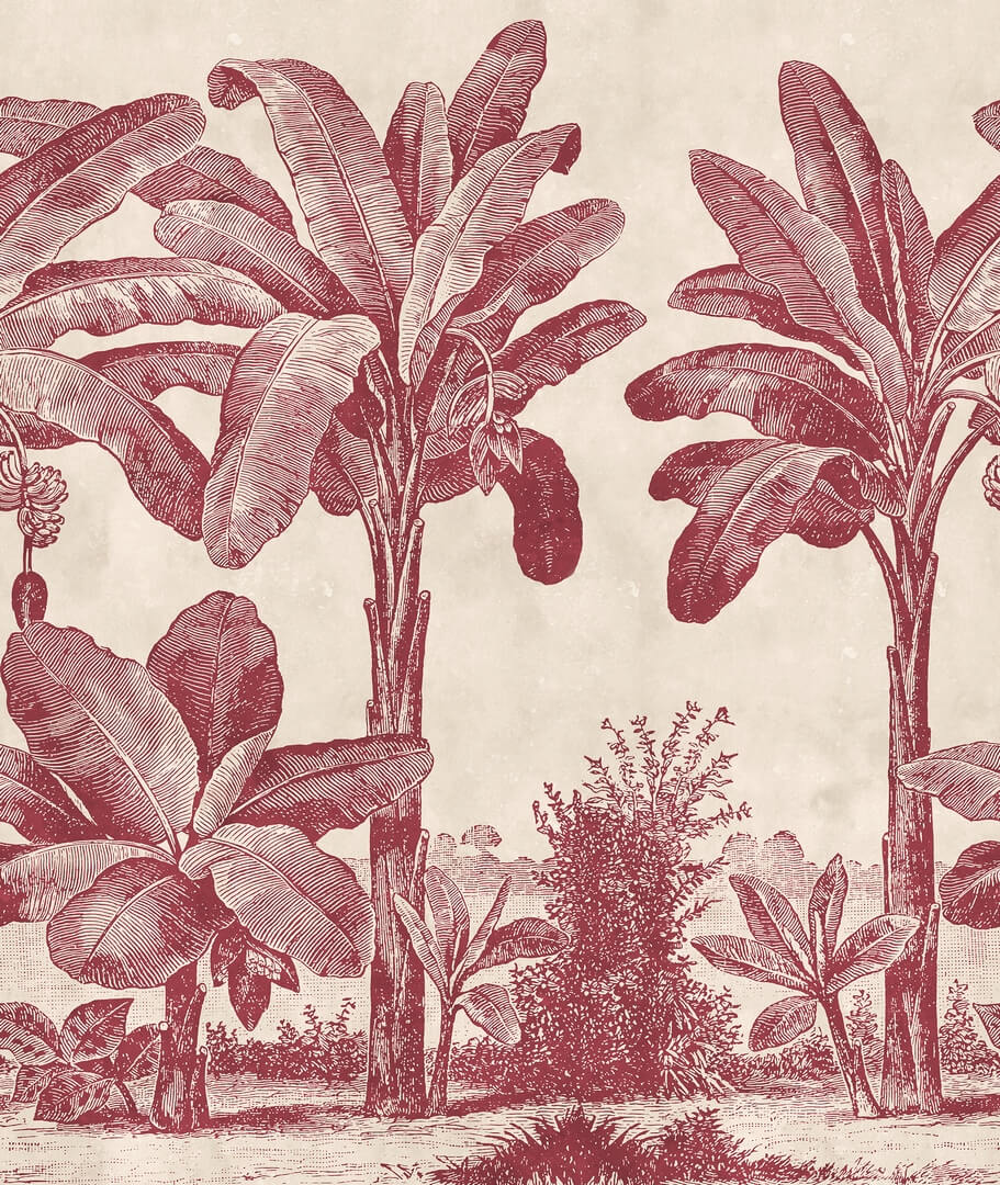 Fototapeta bananowce Rebel Walls R20888 Timeless Tropics Eden Escape