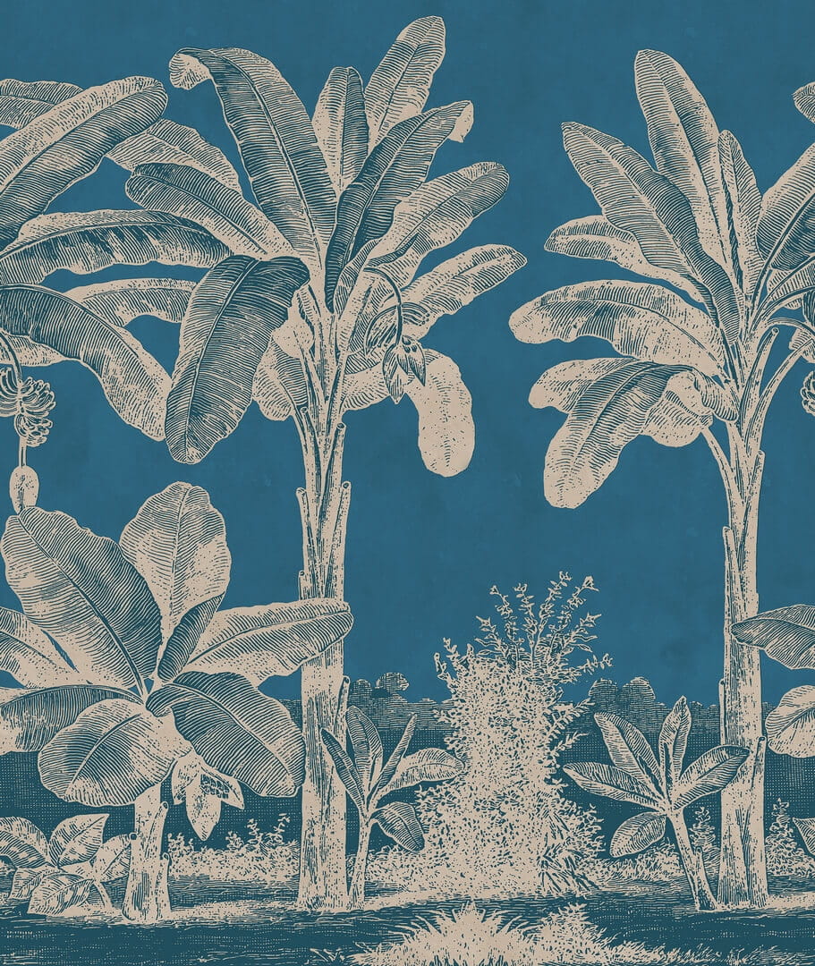 Fototapeta bananowce Rebel Walls R20891 Timeless Tropics Eden Escape
