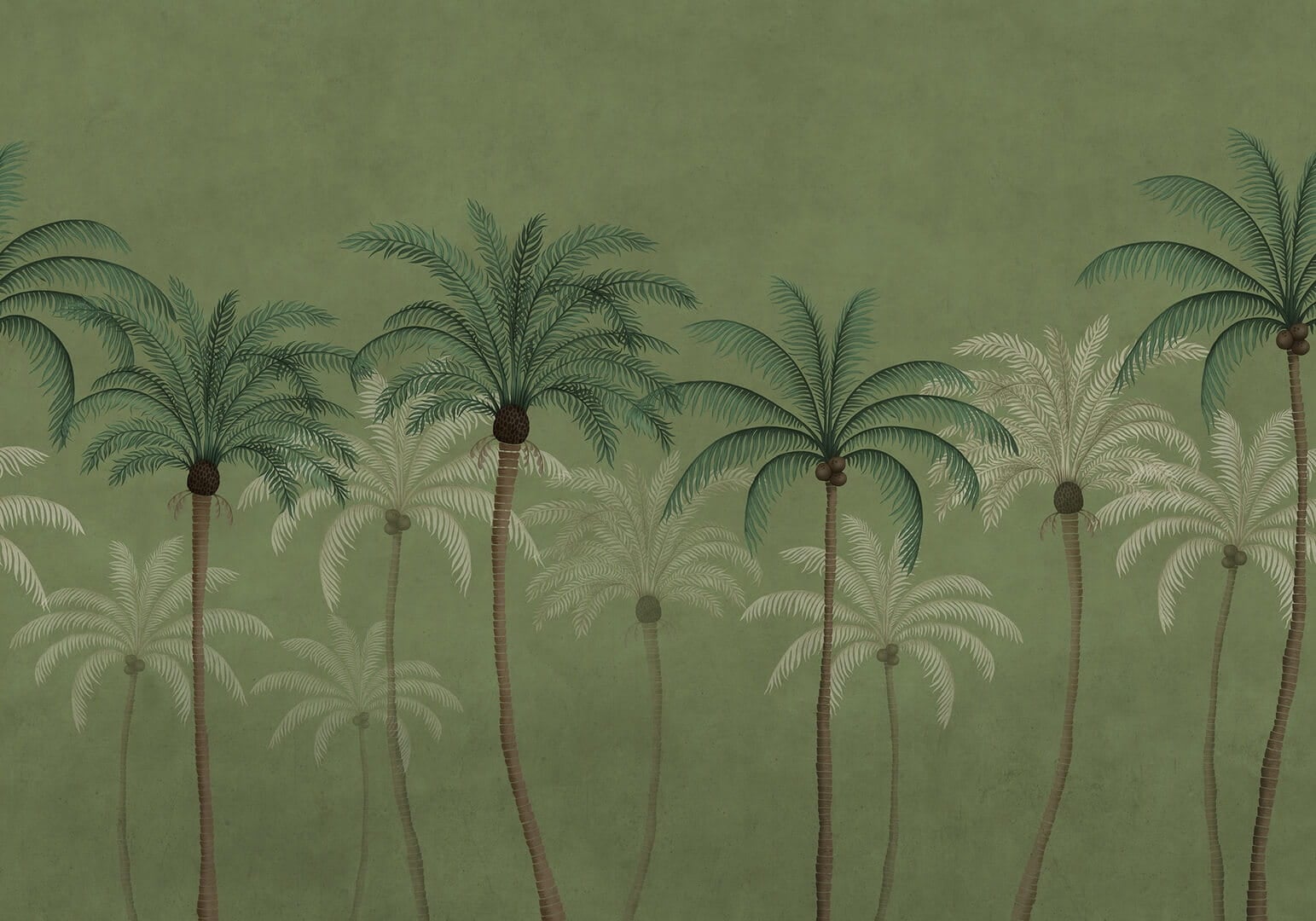 Fototapeta palmy Rebel Walls R20912 Palm Parade Eden Escape