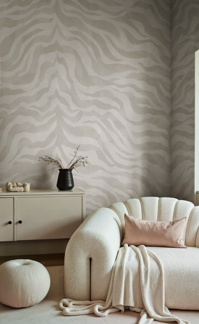 fototapeta paski zebry Rebel Walls R21449 Animal Luxe Eden Escape