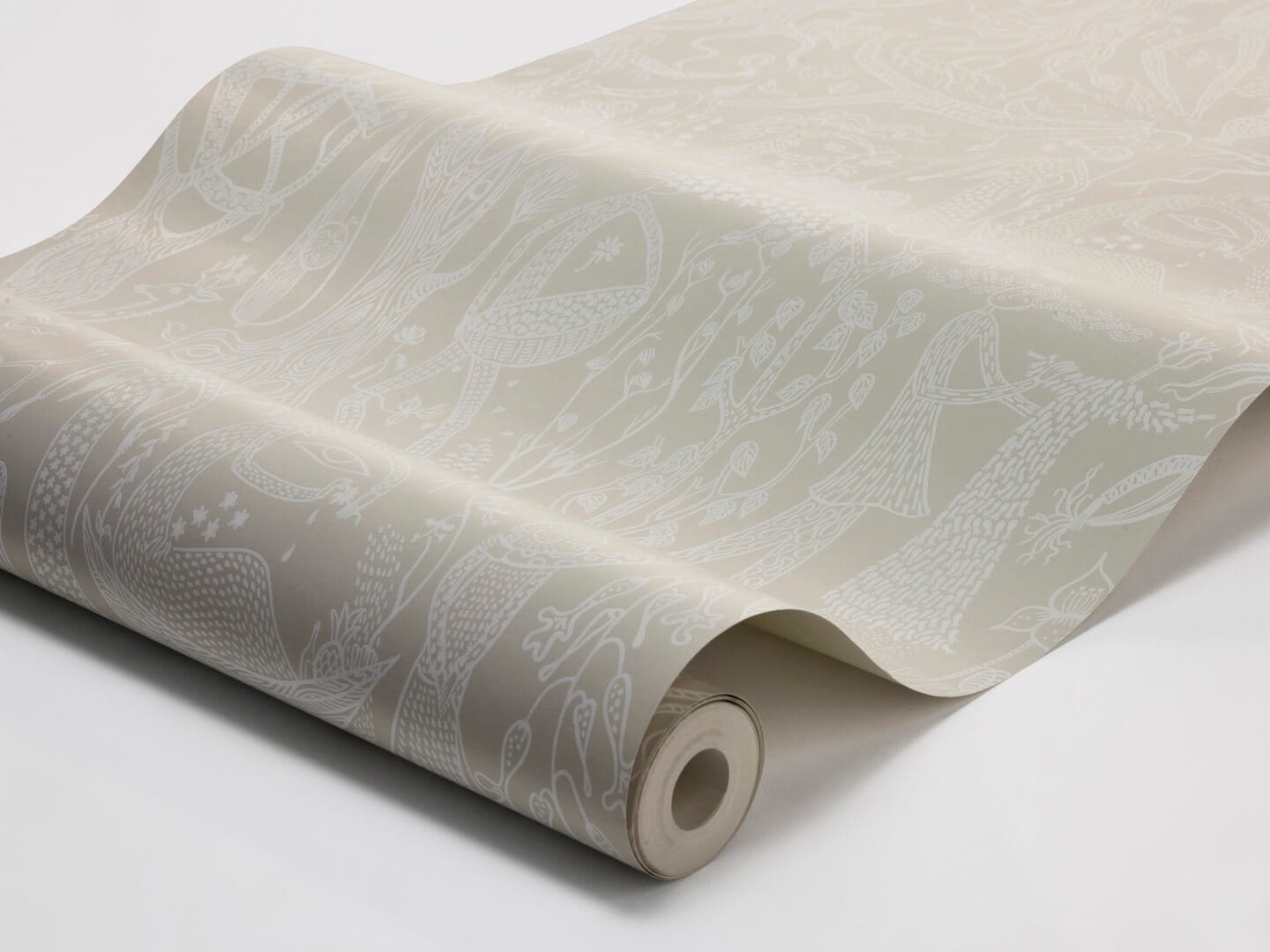 Tapeta o baśniowym charakterze Boras Tapeter 1763 Stig Lindberg Poème d´amour Scandinavian Designers