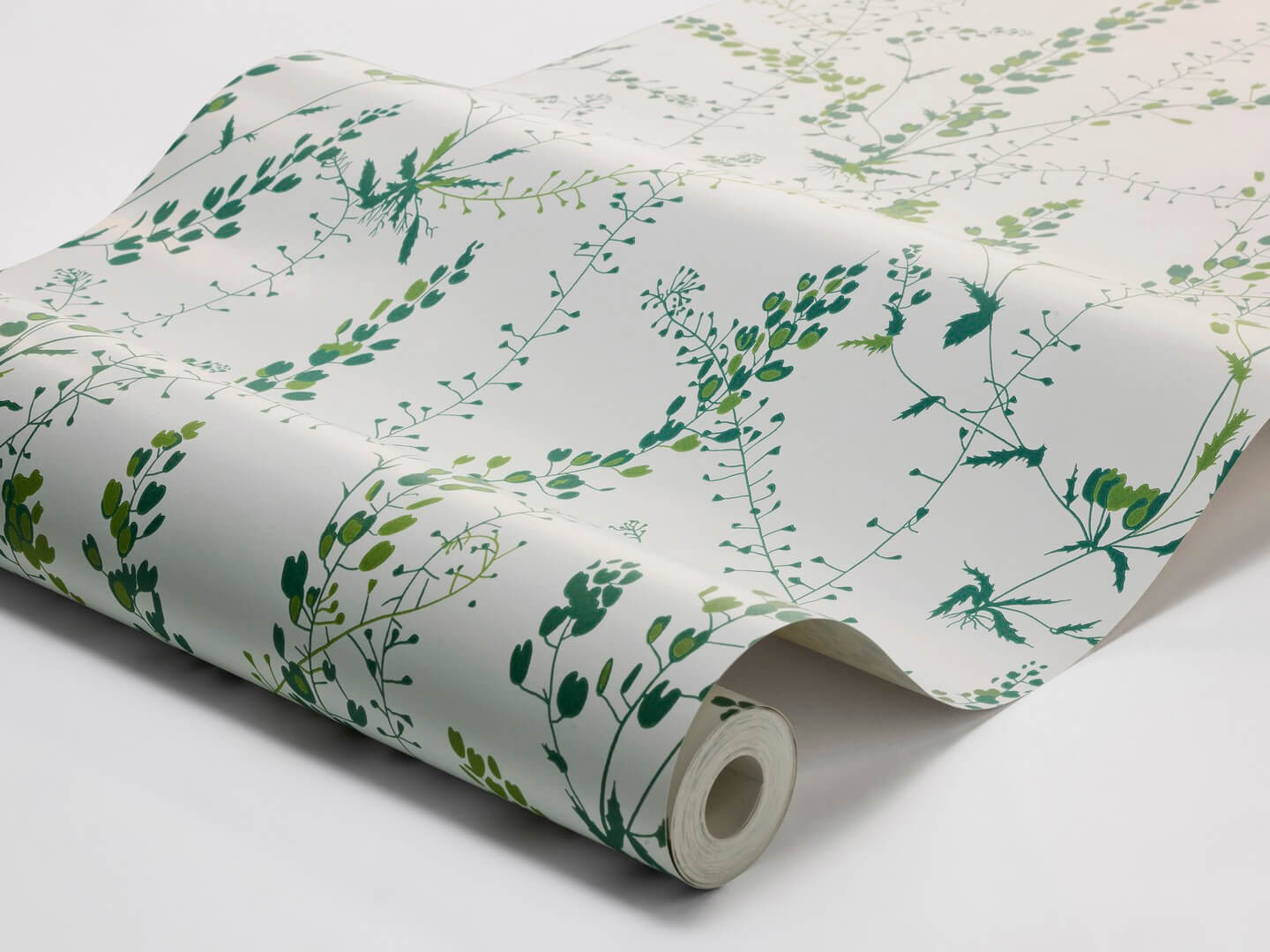 Tapeta roślinna Boras Tapeter 1787 Arne Jacobsen Bladranker Scandinavian Designers