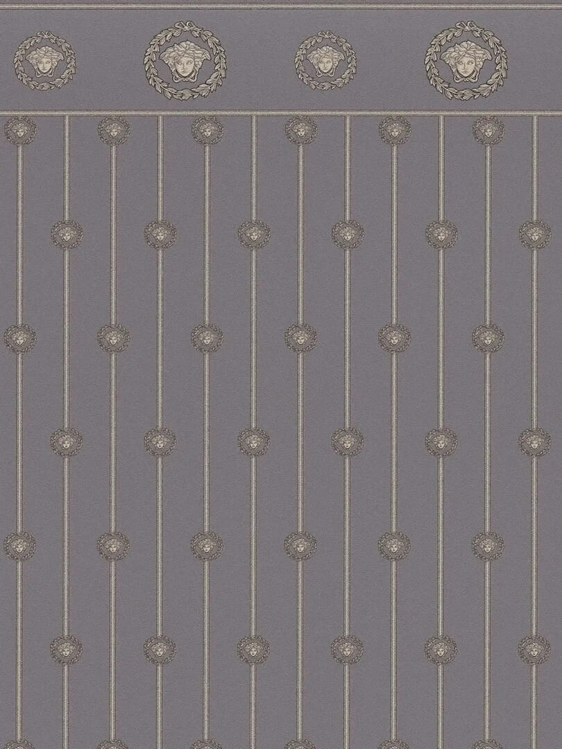 Tapeta w pałacowym stylu - Meduzy w ornamentach  Versace 79131-4 Versace VI