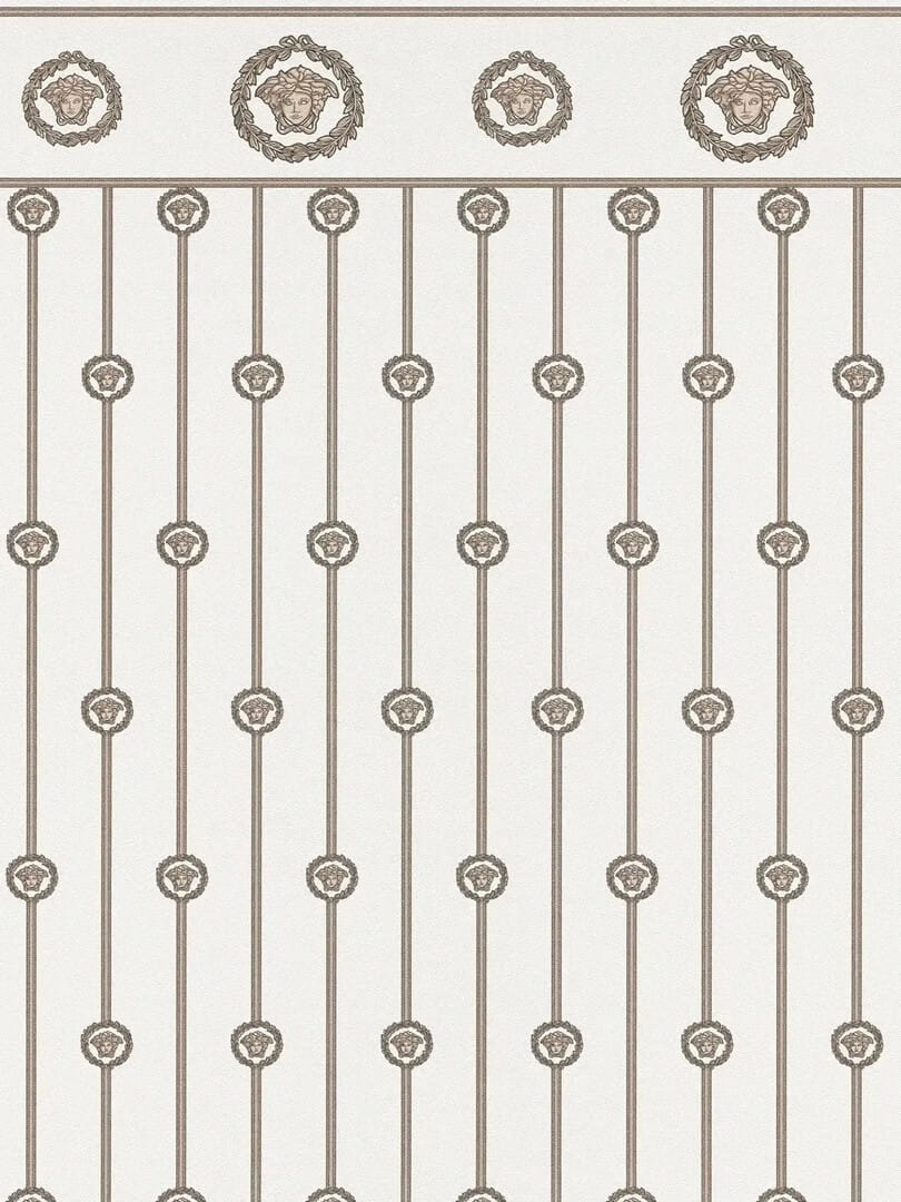 Tapeta w pałacowym stylu - Meduzy w ornamentach  Versace 79131-5 Versace VI