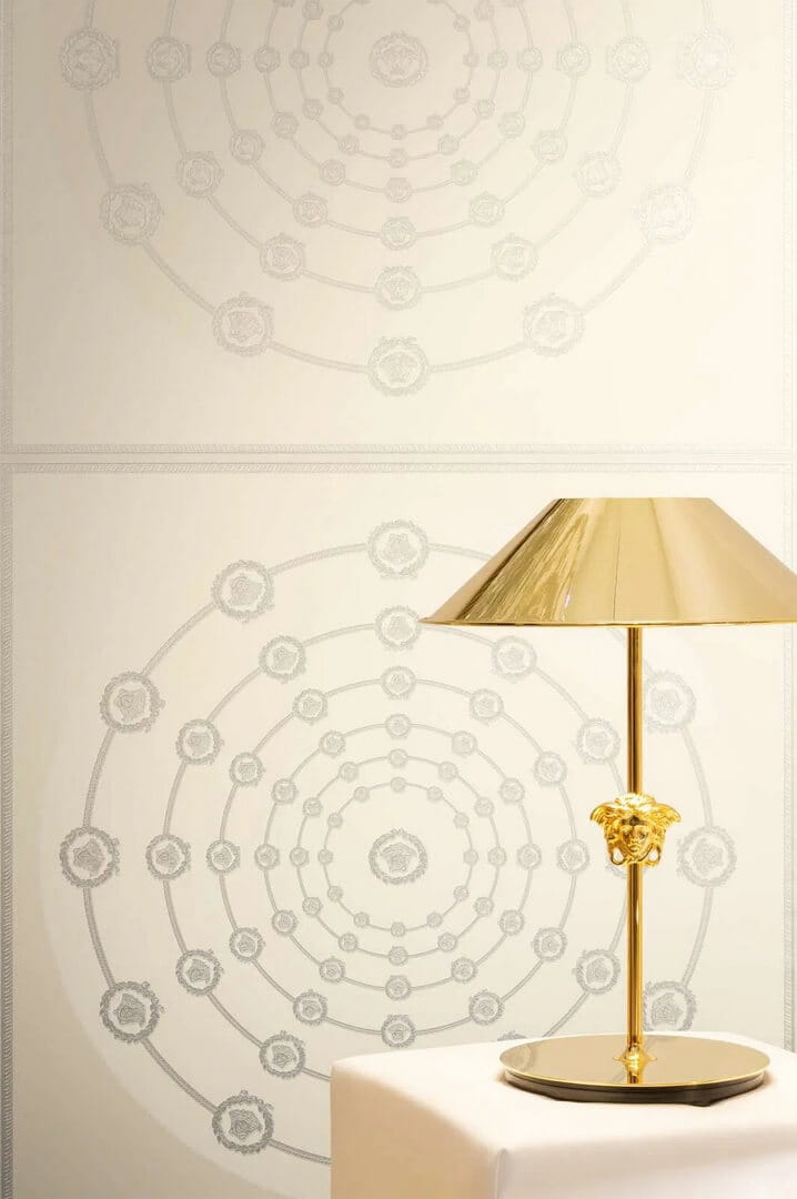 Tapeta współczesny ornament z Meduzami Versace 79175-2 Versace VI