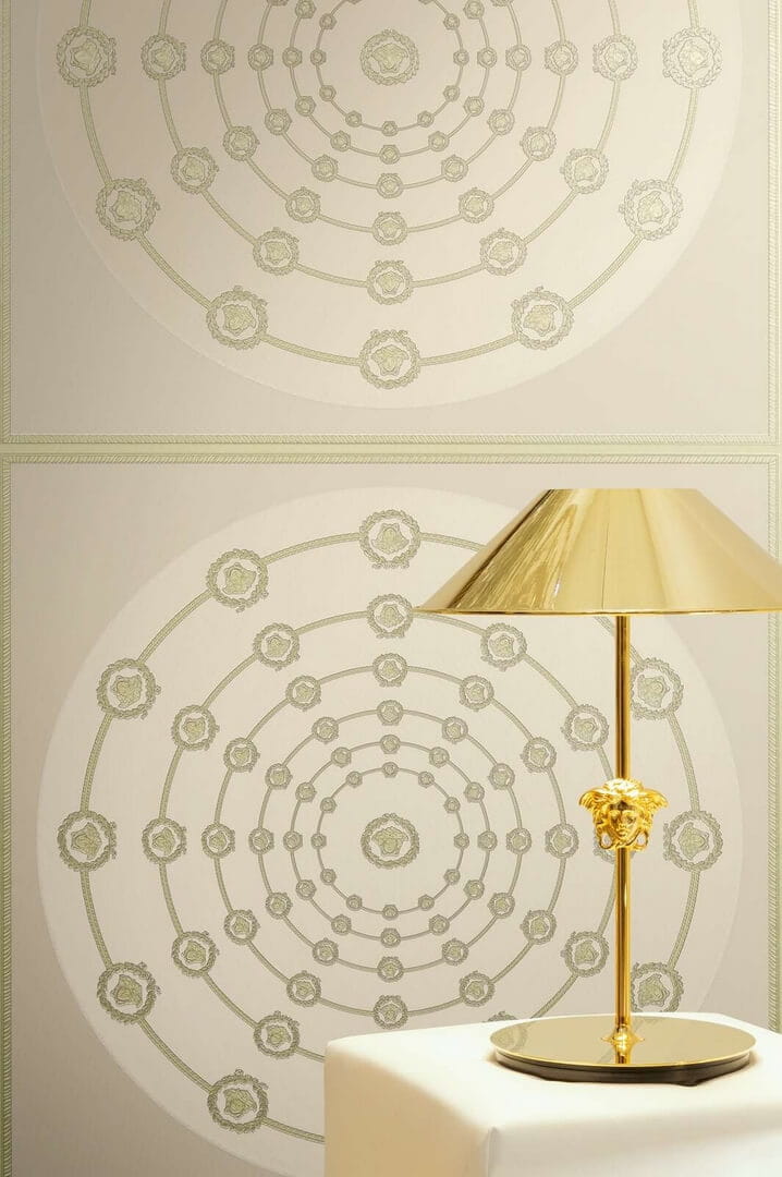 Tapeta współczesny ornament z Meduzami Versace 79175-4 Versace VI