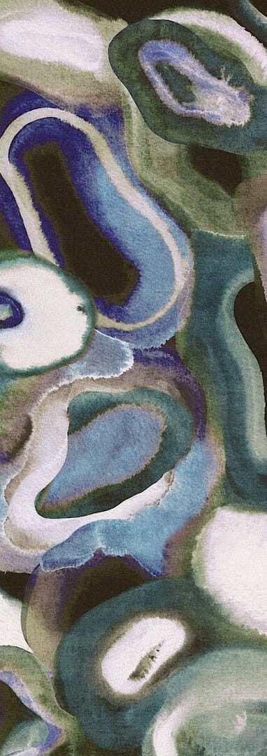Mural abstrakcyjny o miękkich, organicznych formach Masureel DGERO3044 Acharius Erosion