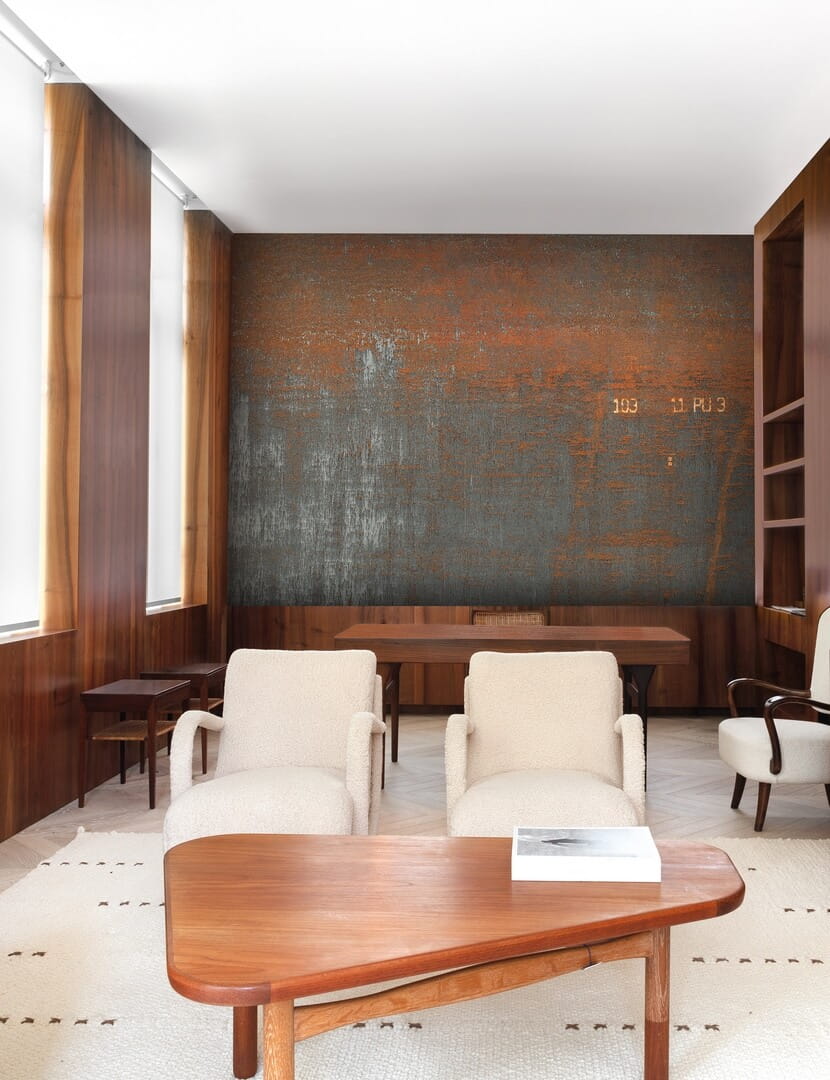 Mural w stylu loftowej rdzy Masureel DGERO4012 Corrosion Erosion