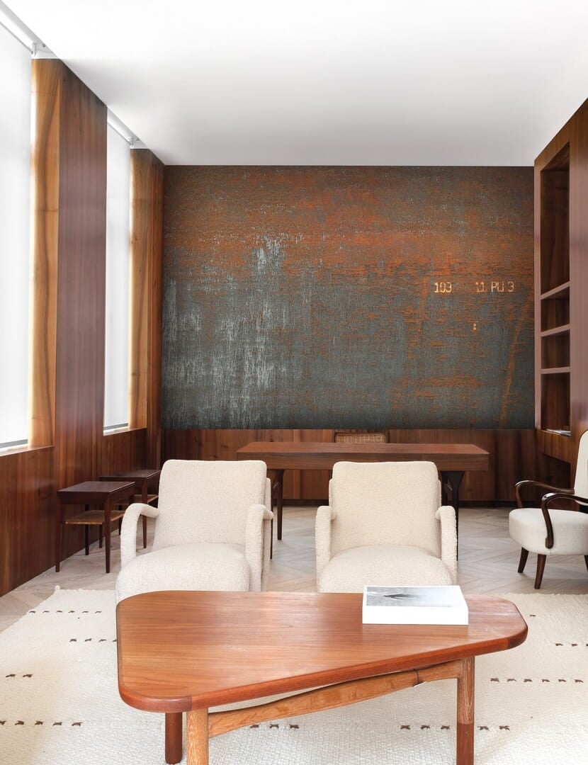 Mural w stylu loftowej rdzy Masureel DGERO4013 Corrosion Erosion