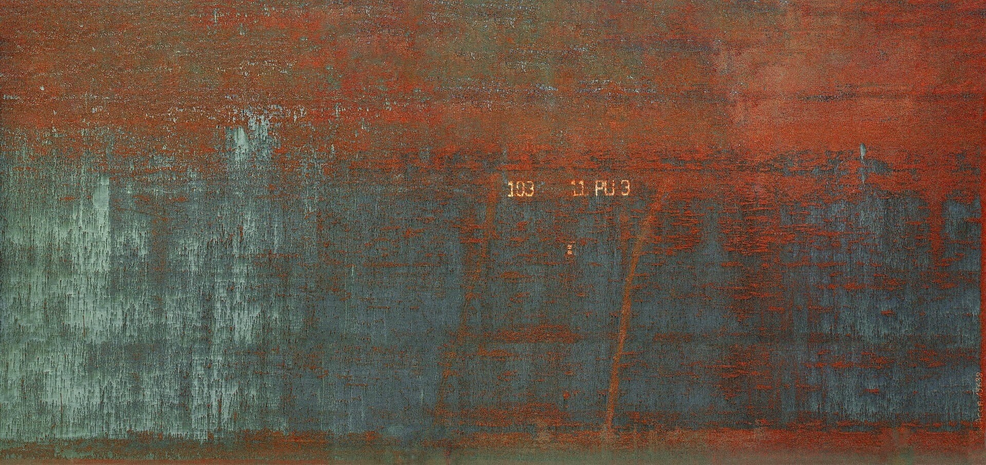 Mural w stylu loftowej rdzy Masureel DGERO4016 Corrosion Erosion