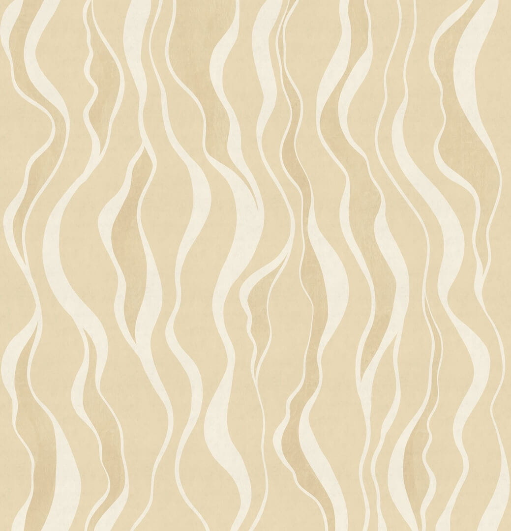 Fototapeta falujące linie Rebel Walls R21093 Gentle Lines Yellow Modern Simplicity