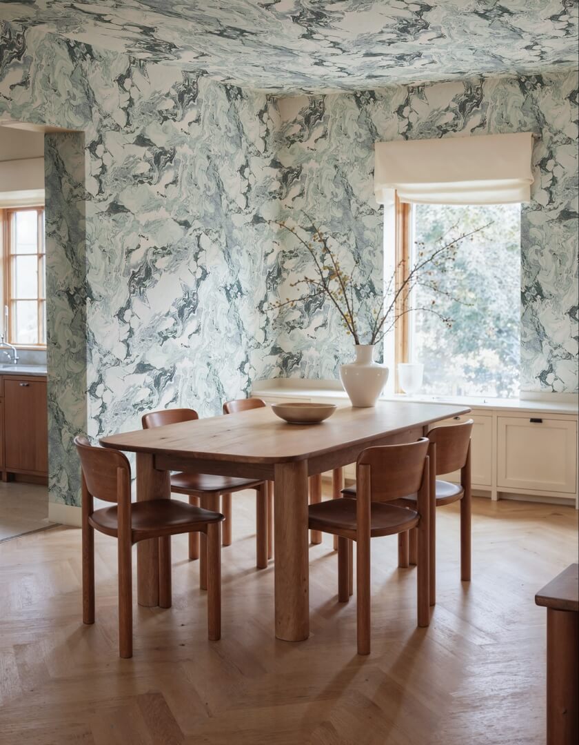 Fototapeta marmur Rebel Walls R21108 Stone Marble Blue Modern Simplicity