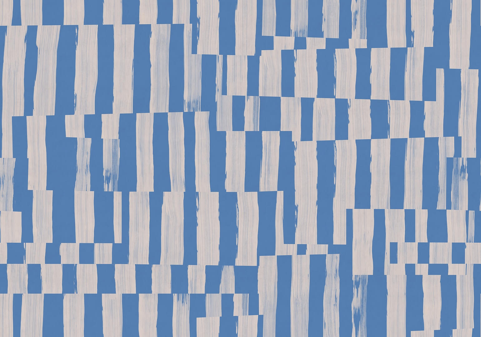 Fototapeta nieregularne bloki i paski Rebel Walls R21111 Broken Stripes Blue Modern Simplicity
