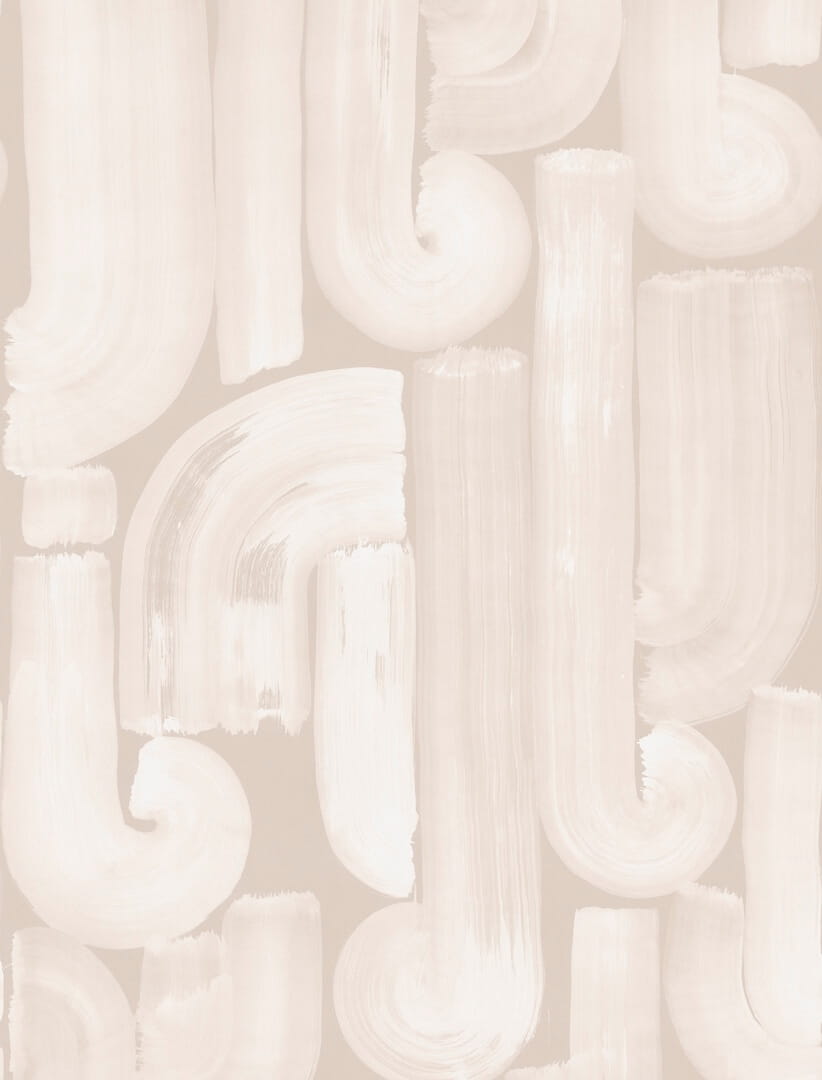Fototapeta abstrakcyjne pociągnięcia pędzla Rebel Walls R21138 Smooth Brush Beige Modern Simplicity