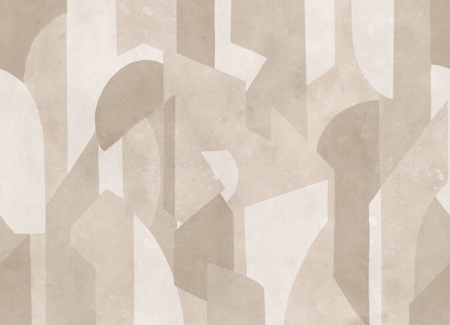 Fototapeta geometryczna Rebel Walls R21761 Modern Forms Beige Modern Simplicity