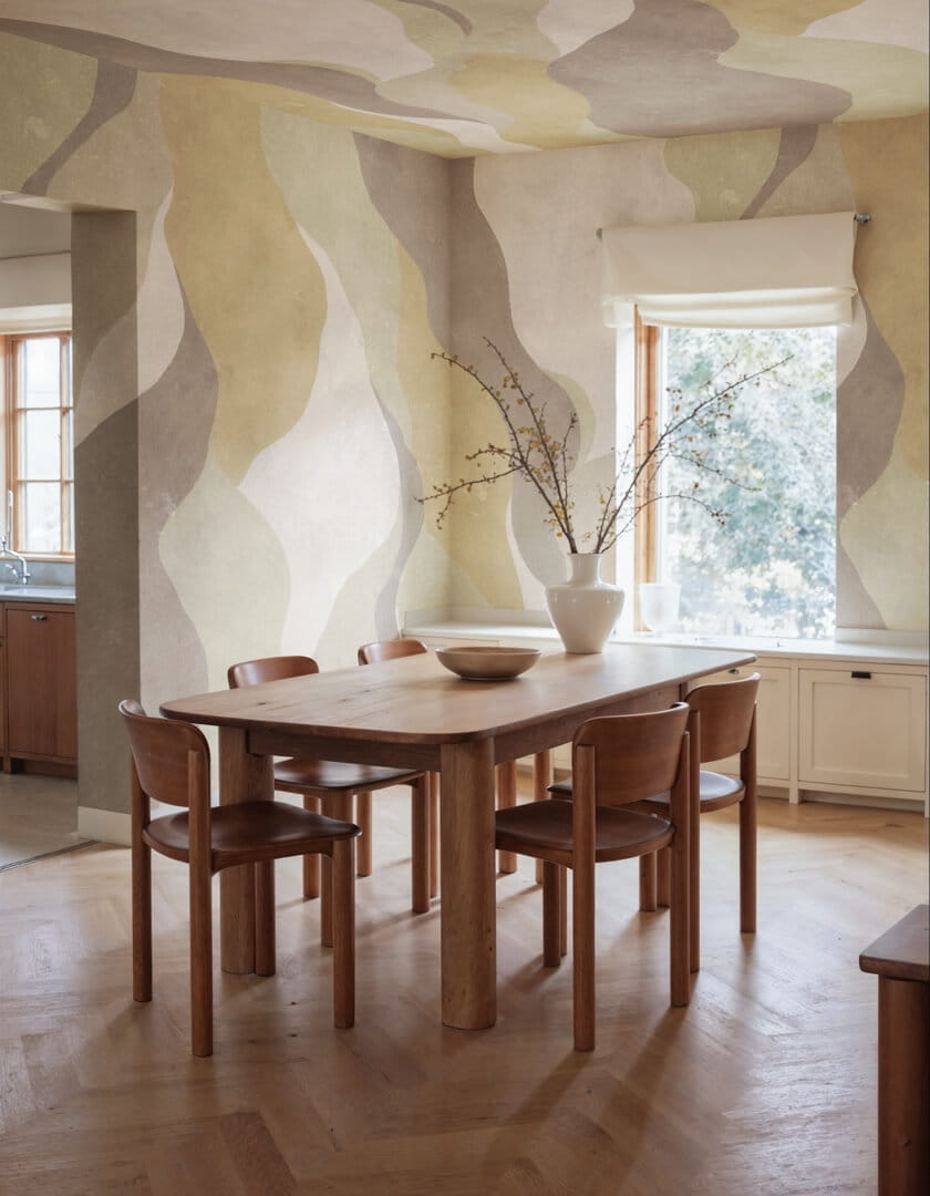 Fototapeta płynne, abstrakcyjne formy Rebel Walls R21763 Flowing Forms Pastel Modern Simplicity
