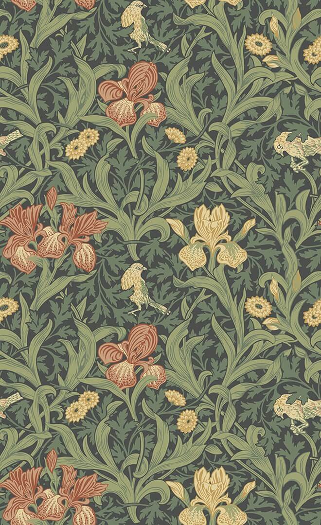 Tapeta botaniczna Midbec 82051 Iris Hidden Treasures vol 2