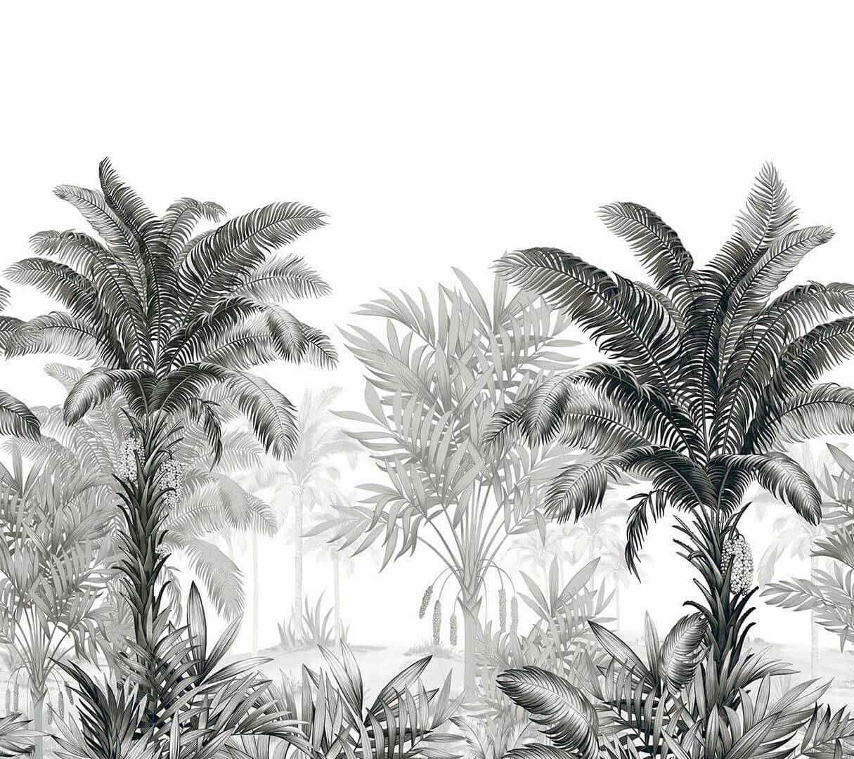 Mural krajobraz egzotycznych palm Carl Robinson CL31800M The Wall