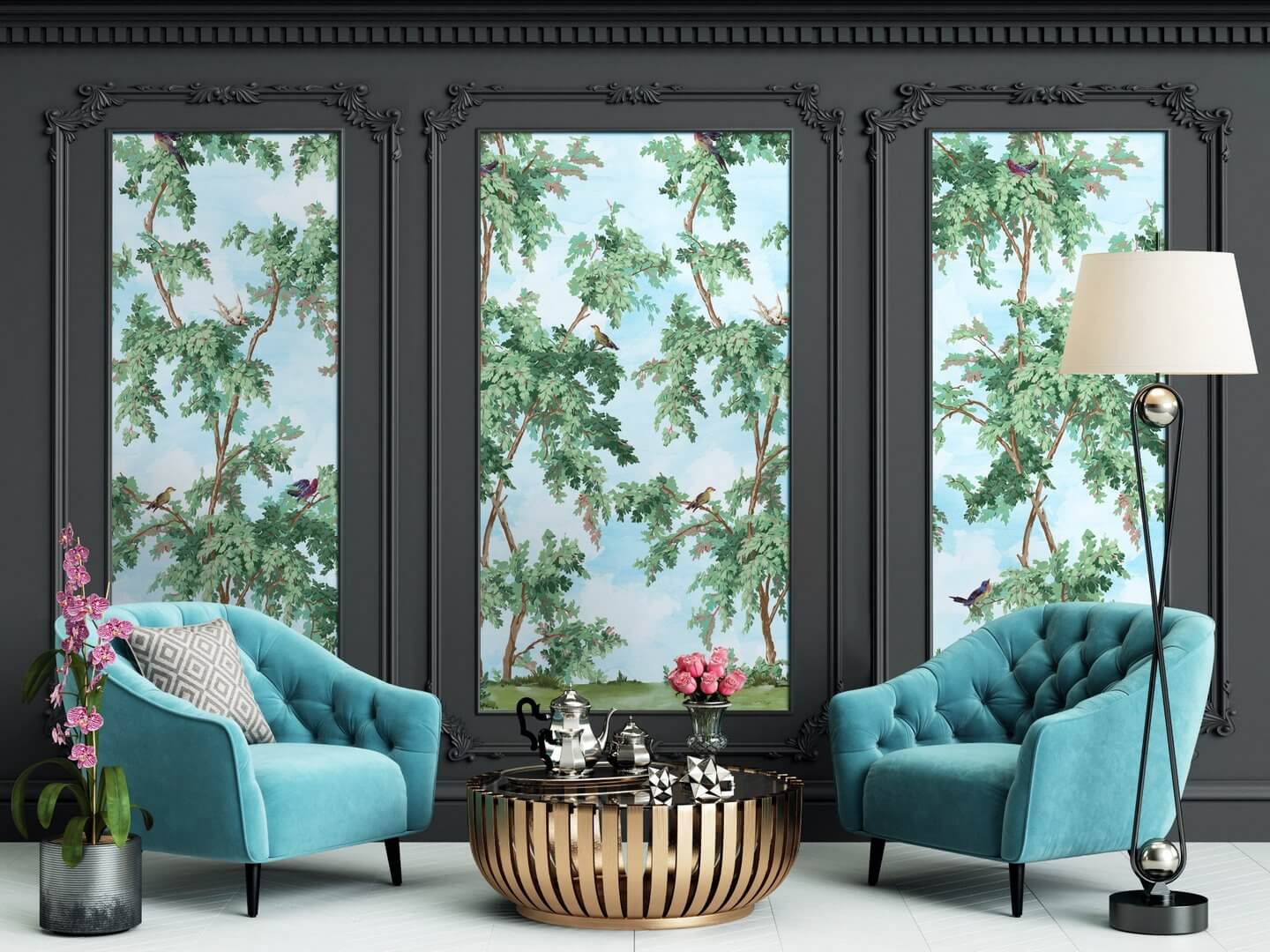 Mural botaniczny Carl Robinson CL32002M The Wall