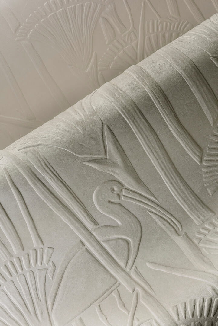 Mural tekstylny 3D inspirowany brzegami Nilu Arte Ibis 23420 Memphis