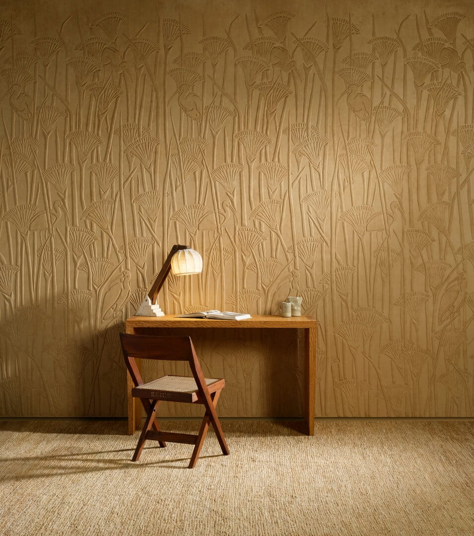 Mural tekstylny 3D inspirowany brzegami Nilu Arte Ibis 23423 Memphis