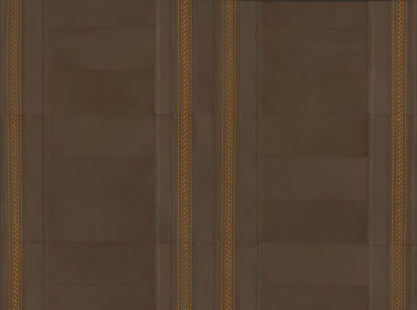 Tapeta naturalna skóra haftowana geometryczna Arte Gambison 27430 Corium