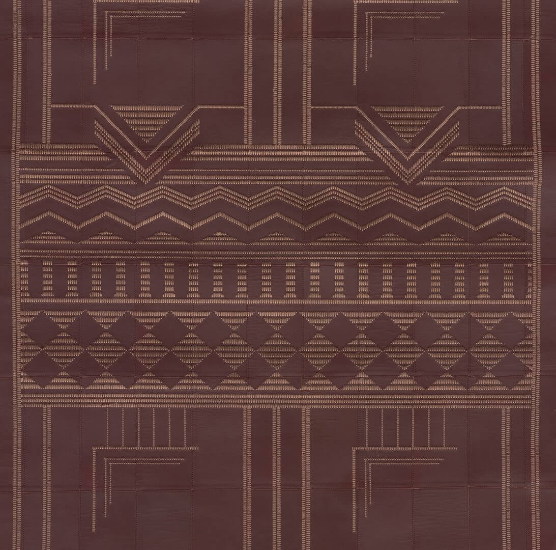 Tapeta naturalna skóra z haftem Arte Palazzo 27410 Corium