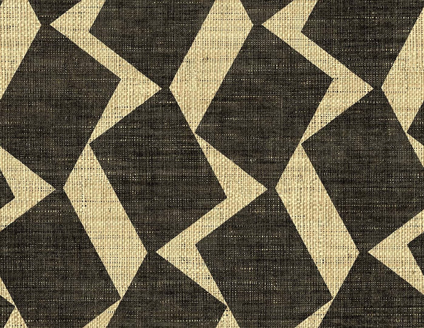 Tapeta geometryczna imitująca plecionkę Wallquest LS60500 Savannah Grass