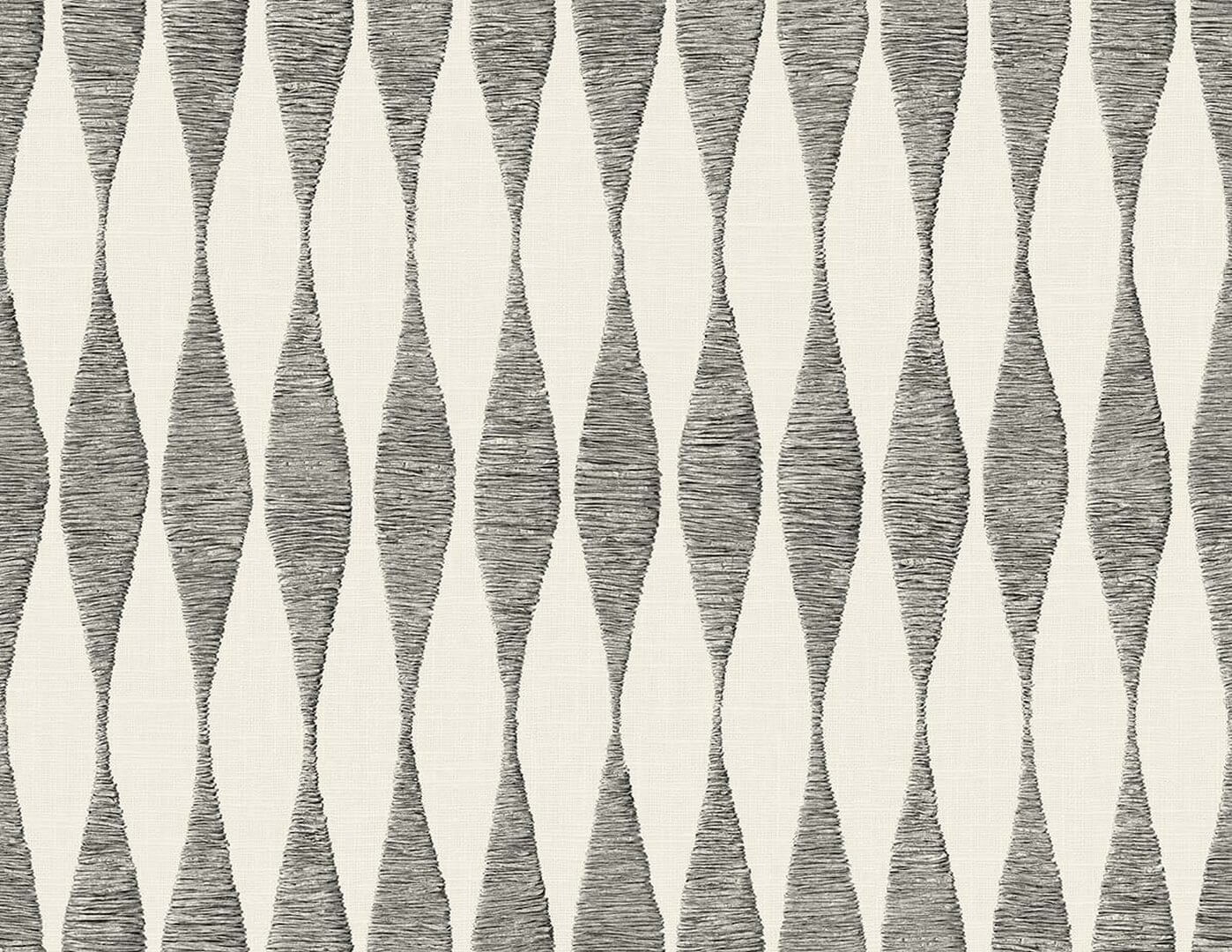 Tapeta geometryczna o klepsydrowym kształcie Wallquest LS61000 Savannah Grass