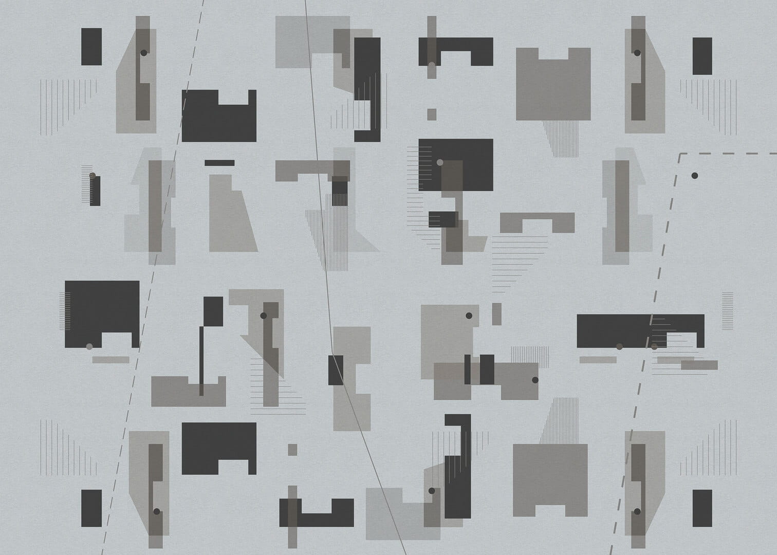 Mural geometryczna Marburg 48227 Avangarde Belgrade